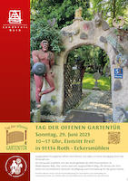 Plakat Tag der offenen Gartentür 2025